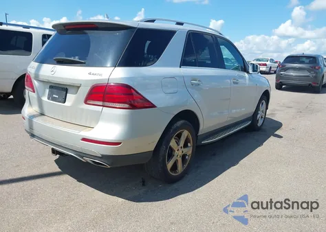 2016 Mercedes-Benz Gle 350 4Matic from USA, damaged, VIN 4JGDA5HB8GA805682